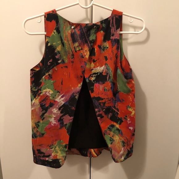 W118 by Walter Baker | Abstract Open-back Top - Picture 7 of 7